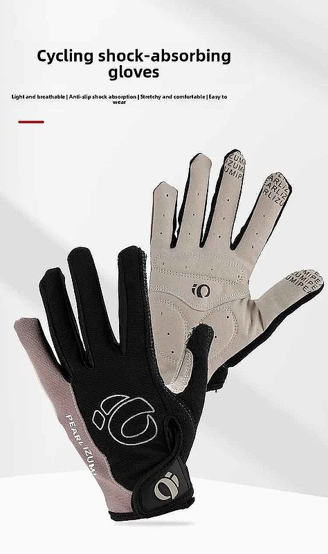 Silicone Shockproof Full-Finger Cycling Gloves | 1000+ Sold