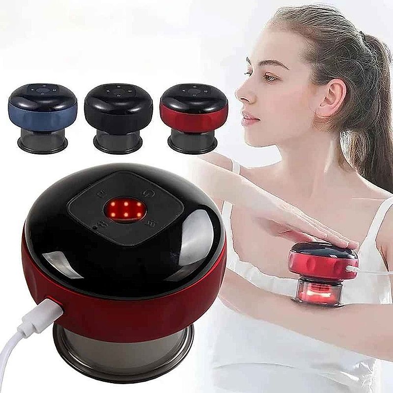 2-in-1 Heating & Gua Sha Cupping Massager | 350+ Sold