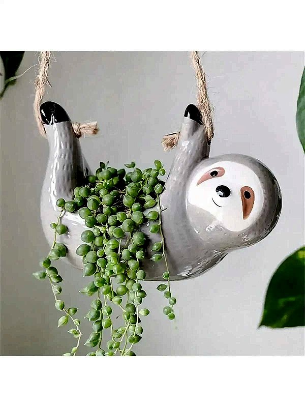 Handcrafted Ceramic Hanging Planter