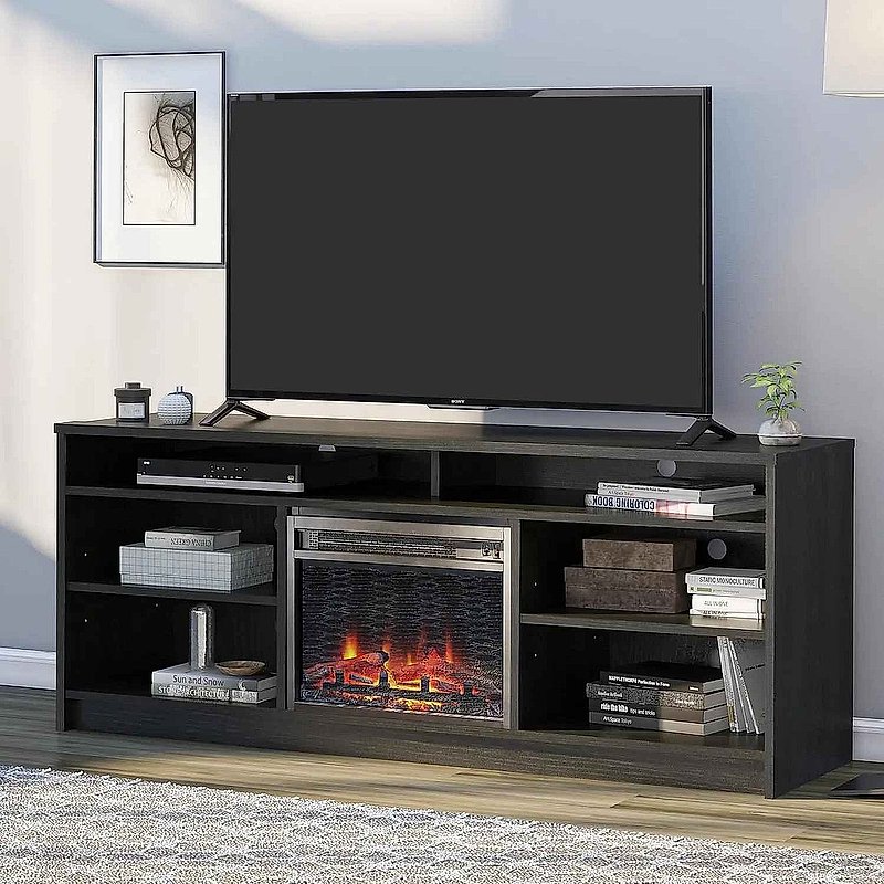 Hendrix Fireplace TV Stand