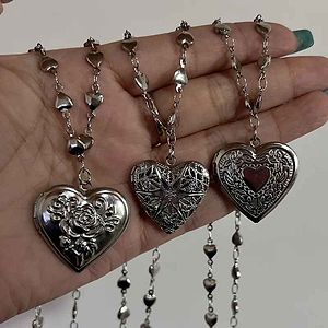 Heart Locket Photo Necklace