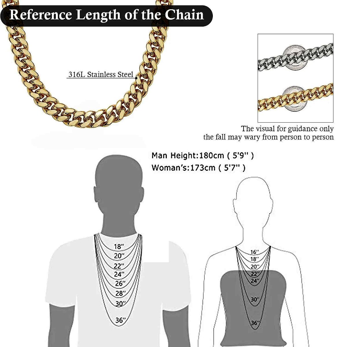 Handcrafted vintage-style Hip Hop Cuban Link Chain Necklace with crystal accents close-up detail view | BigMoetsy