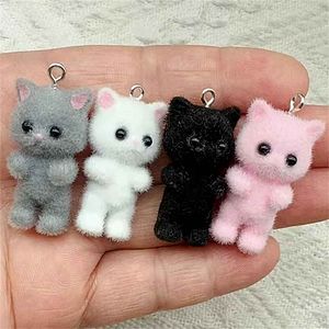 Kawaii Cat Charms Set of 4