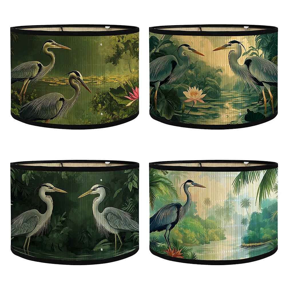 Handcrafted Bring Any Room to Life Instantly — Handcrafted Vintage Floral & Wildlife Drum... - View 6 of 9 | BigMoetsy
