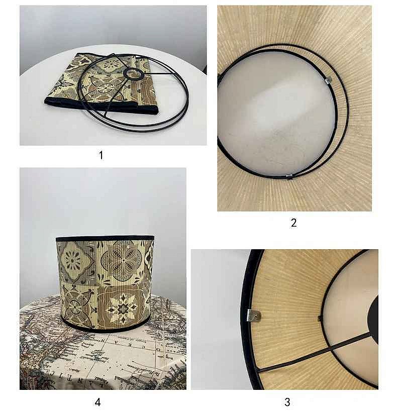 Handcrafted Bring Any Room to Life Instantly — Handcrafted Vintage Floral & Wildlife Drum... - View 9 of 9 | BigMoetsy