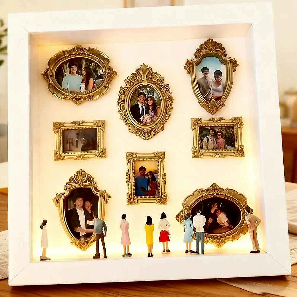 Handcrafted Turn Your Most Cherished Moments Into Art — DIY Mini Museum Silhouette Box Me... - View 6 of 8 | BigMoetsy