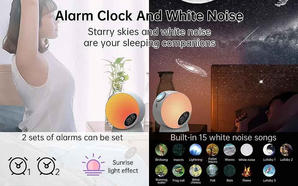 Turn Any Room Into a Personal Planetarium — Galaxy Projector Night Light with... - View 6 of 9 | BigMoetsy