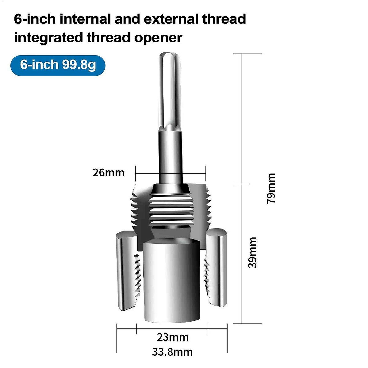 Professional Stop Stripping Threads by Hand — Electric PVC Pipe Threading Tool with 1/2 & ... - View 2 of 15 | BigMoetsy