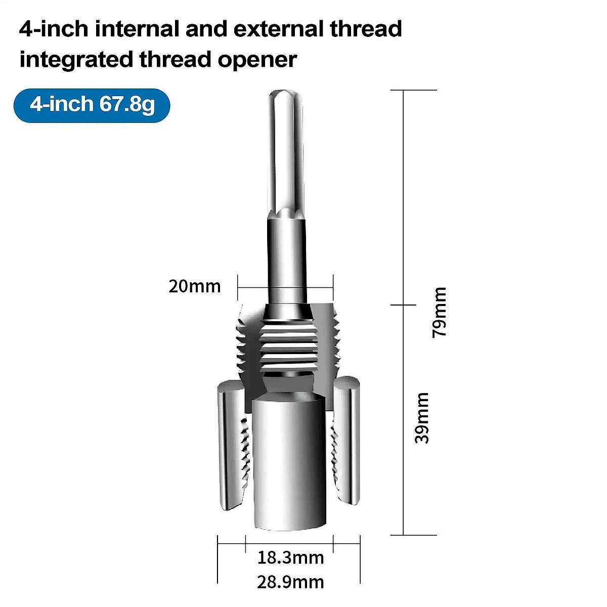 Professional Stop Stripping Threads by Hand — Electric PVC Pipe Threading Tool with 1/2 & ... - View 13 of 15 | BigMoetsy