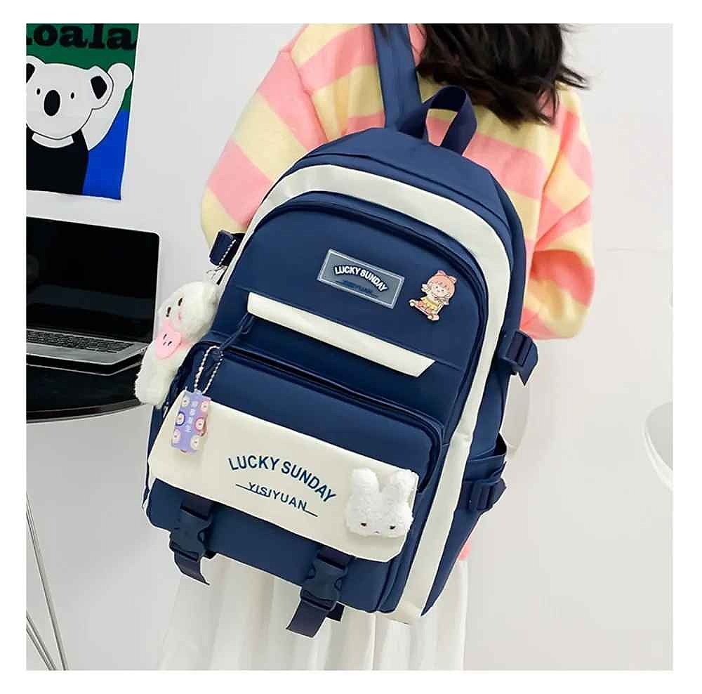 Carry Everything Without the Chaos — 5-Piece Large Capacity Backpack Set with... - View 11 of 19 | BigMoetsy