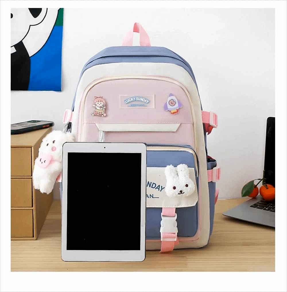 Carry Everything Without the Chaos — 5-Piece Large Capacity Backpack Set with... - View 14 of 19 | BigMoetsy