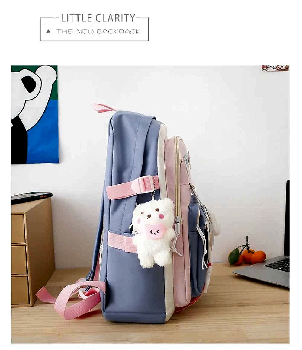 Carry Everything Without the Chaos — 5-Piece Large Capacity Backpack Set with... - View 15 of 19 | BigMoetsy
