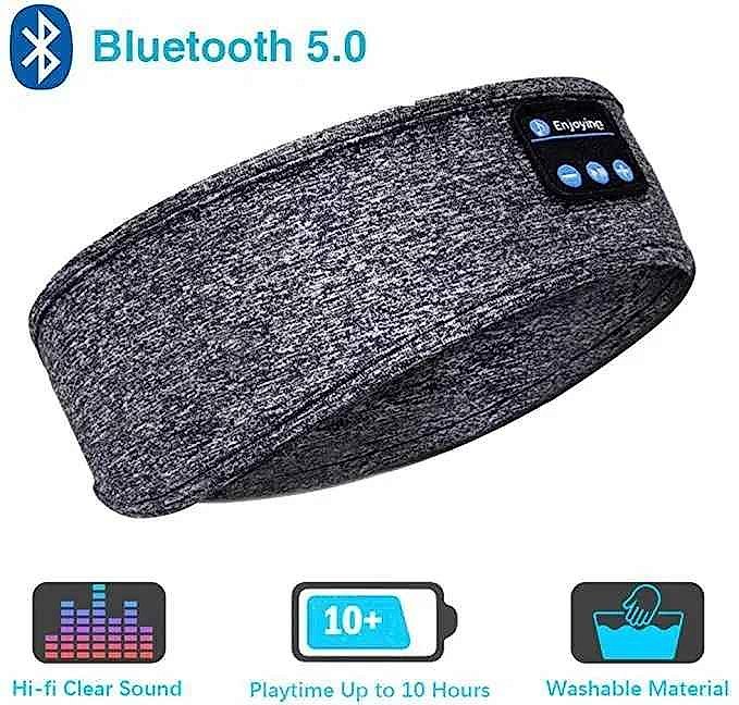 Wireless Bluetooth Headband Eye Mask | 478 Sold