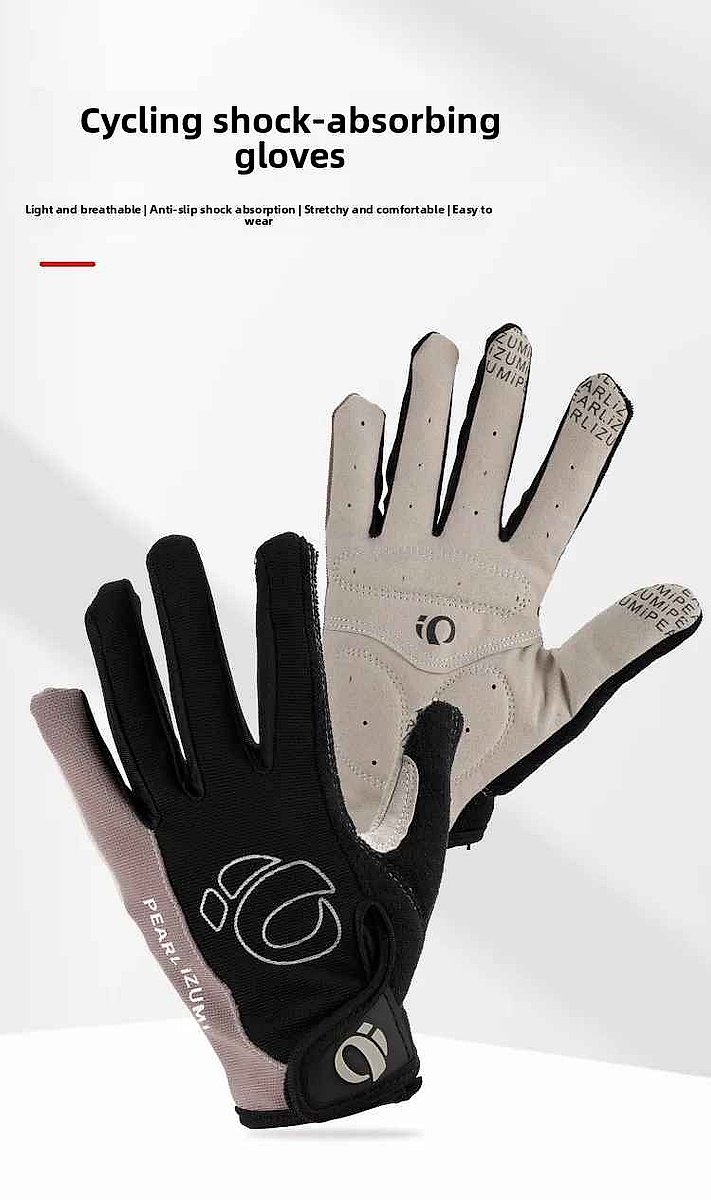 Silicone Shockproof Full-Finger Cycling Gloves | 1000+ Sold
