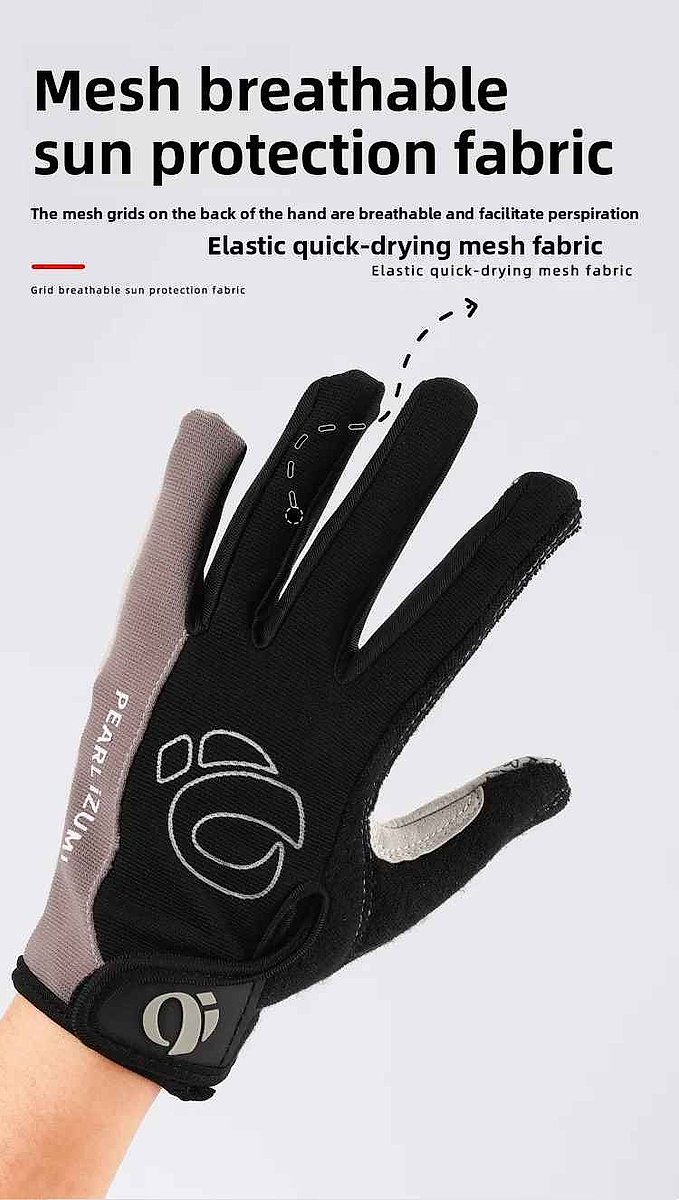 Ride Longer Without the Ache — Silicone Shockproof Full-Finger Cycling Gloves... - View 3 of 9 | BigMoetsy
