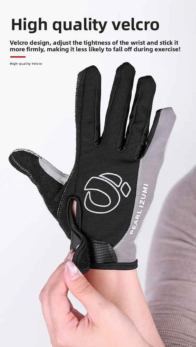 Ride Longer Without the Ache — Silicone Shockproof Full-Finger Cycling Gloves... - View 6 of 9 | BigMoetsy