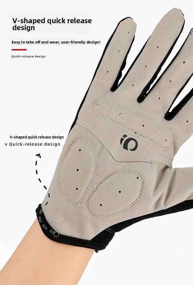 Ride Longer Without the Ache — Silicone Shockproof Full-Finger Cycling Gloves... - View 7 of 9 | BigMoetsy