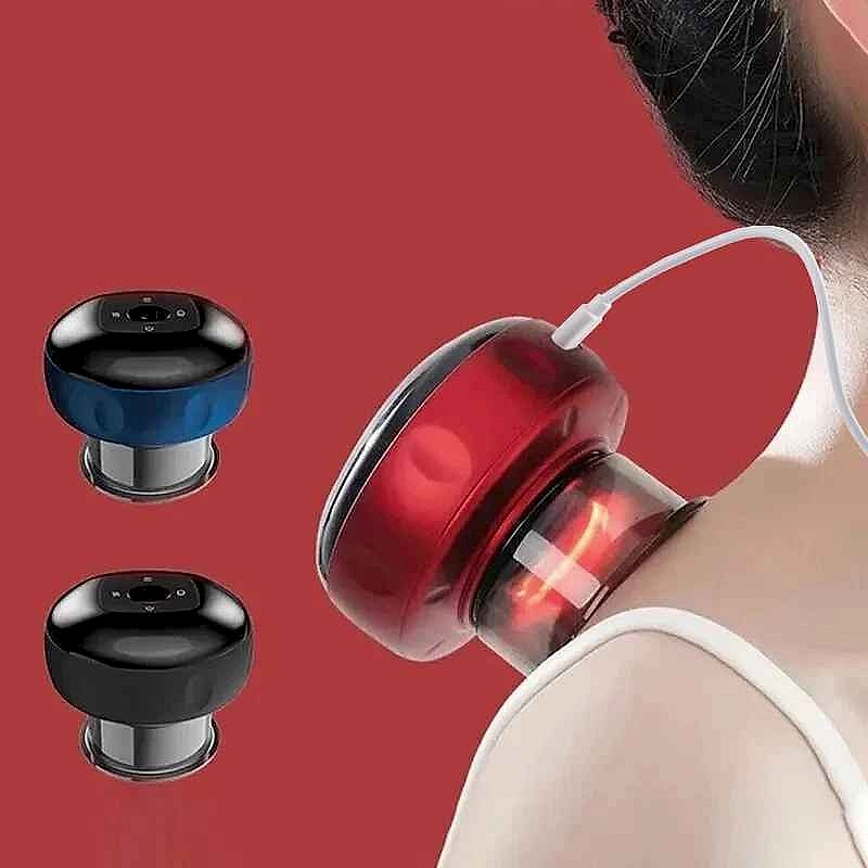 Melt Away Tension Without Leaving Home — 2-in-1 Heating & Gua Sha Cupping Mas... - View 2 of 10 | BigMoetsy