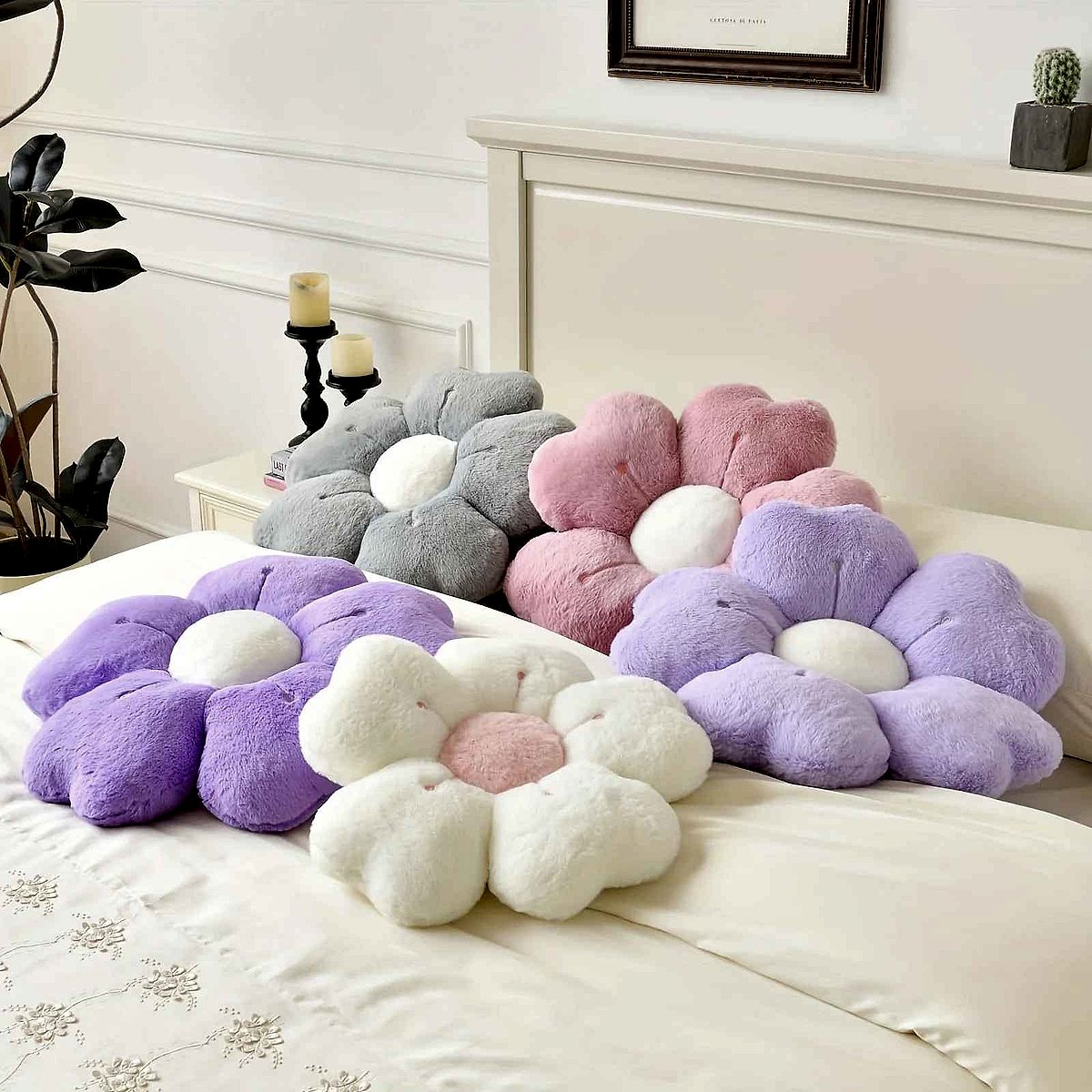 Handcrafted Finally, a Cozy Accent That Actually Brings a Room to Life — Soft Plush Daisy... - View 11 of 12 | BigMoetsy