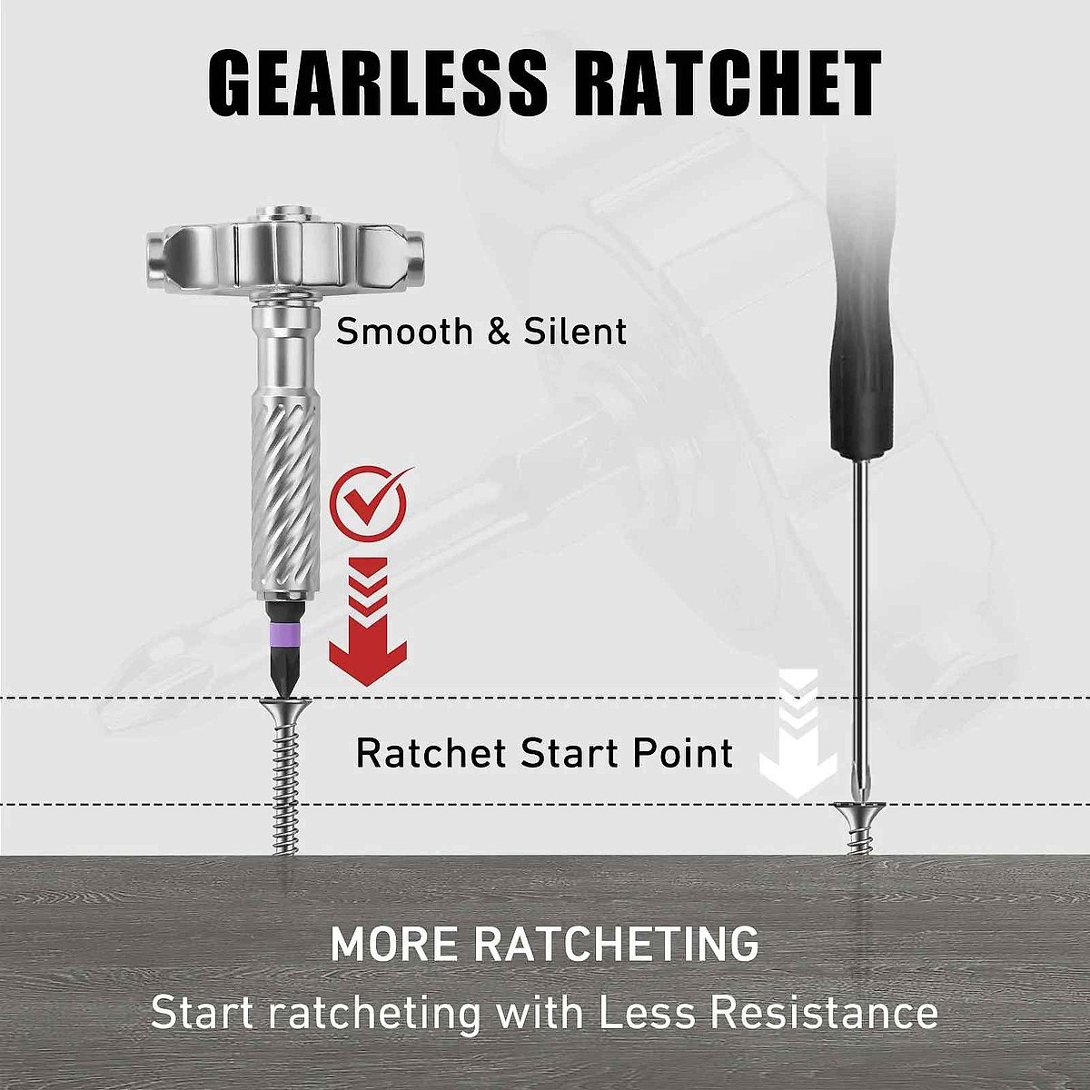 VMAN 66-in-1 Magnetic Ratchet Screwdriver Set | 326 Sold
