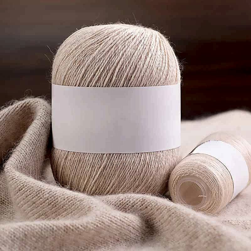 6 Pairs 100% Cashmere Soft Yarn 10.58oz+4.23oz - For Crochet Knitting Hats Cl... - View 3 of 5 | BigMoetsy
