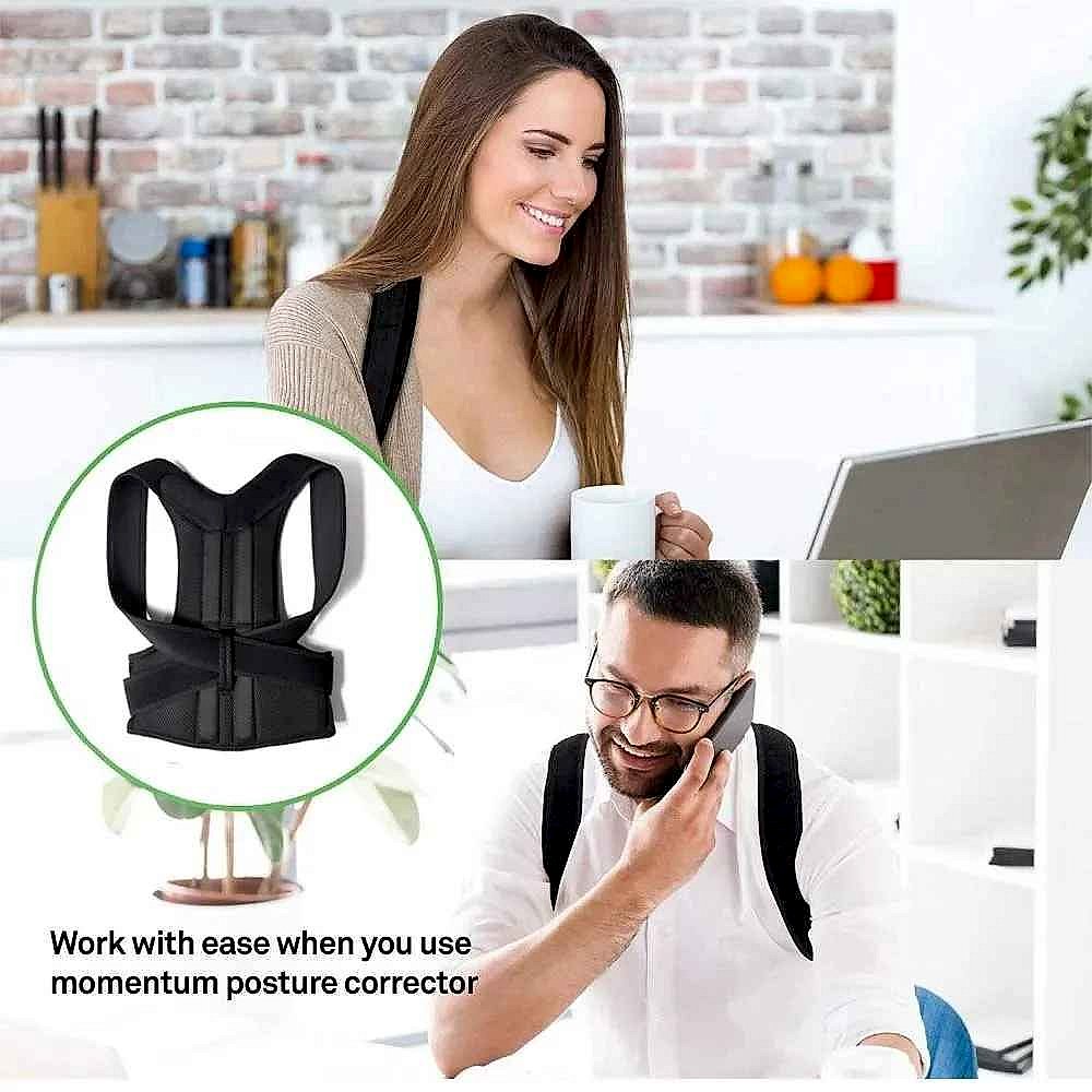 Back Corrector Corset Magnetic Posture Corrector Straight Shoulder Brace Lumb... - View 6 of 8 | BigMoetsy