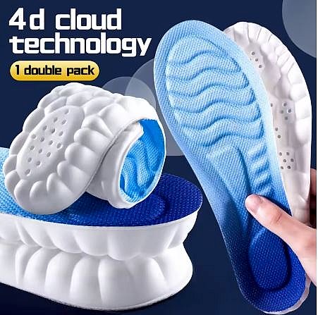 Walk Further Without the Ache — Cushioning Sports Insoles for Everyday Comfor... - View 2 of 3 | BigMoetsy