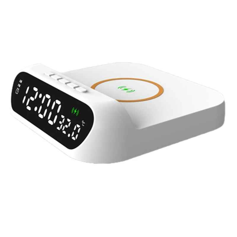 3-in-1 Wireless Charger Display and Temperature Reading