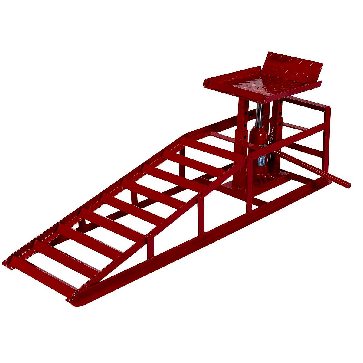 Professional Skip the Jack Stand Struggle — Heavy-Duty Hydraulic Vehicle Ramps, 5-Ton Capa... - View 2 of 11 | BigMoetsy