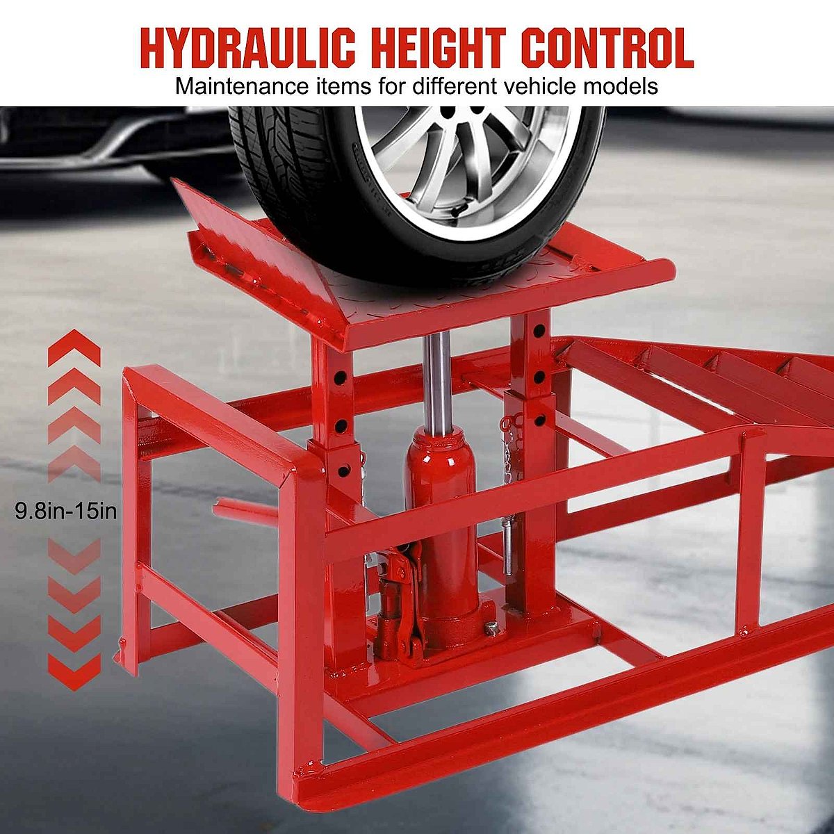 Professional Skip the Jack Stand Struggle — Heavy-Duty Hydraulic Vehicle Ramps, 5-Ton Capa... - View 11 of 11 | BigMoetsy