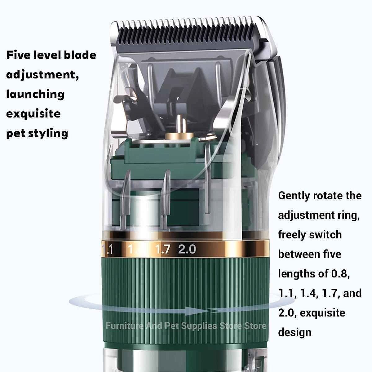 Low Noise! No More Salon Stress — Professional Silent Pet Grooming Clipper Set - View 4 of 9 | BigMoetsy