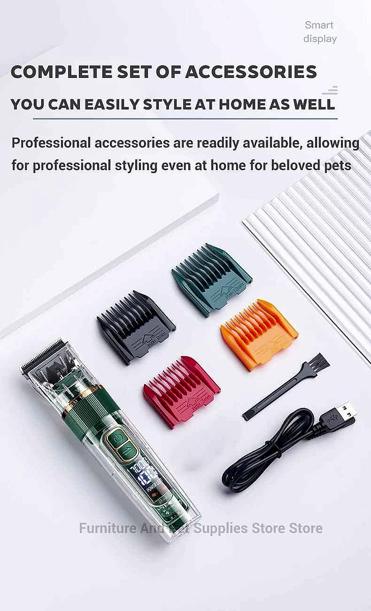 Low Noise! No More Salon Stress — Professional Silent Pet Grooming Clipper Set - View 7 of 9 | BigMoetsy