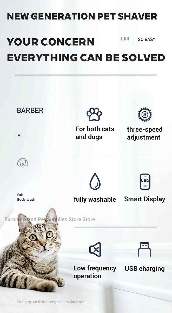Low Noise! No More Salon Stress — Professional Silent Pet Grooming Clipper Set - View 9 of 9 | BigMoetsy