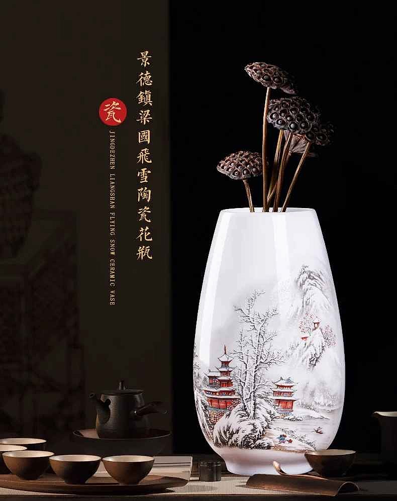 Handcrafted Finally, a Centerpiece Worth Keeping — Traditional Chinese Porcelain Vase for... - View 3 of 7 | BigMoetsy