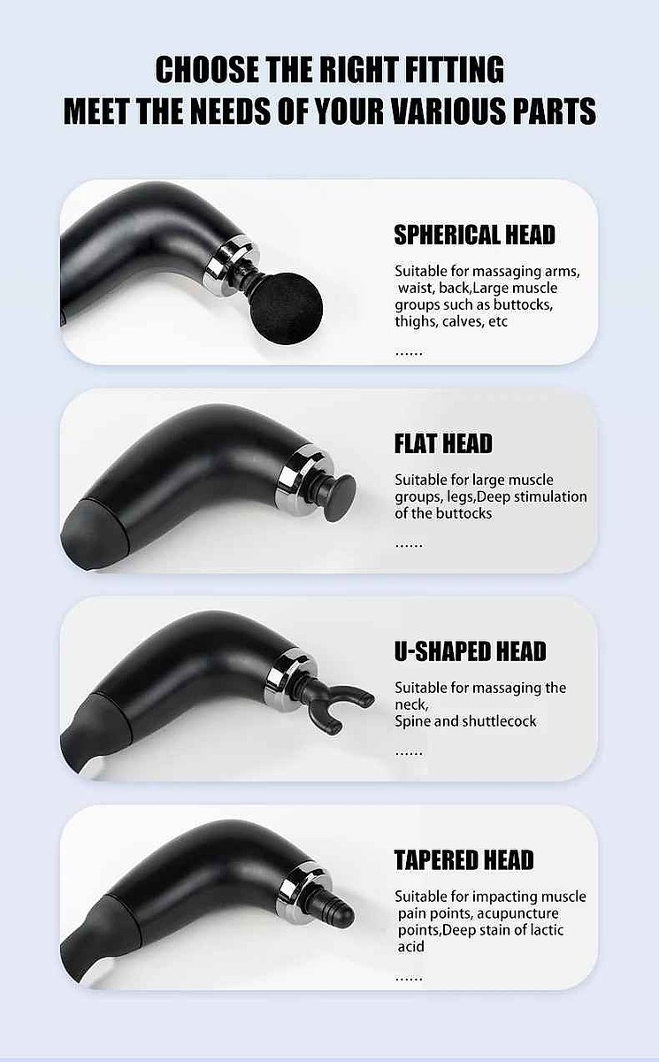 Sore Muscles Slowing You Down — Percussive Mini Massage Gun - View 6 of 10 | BigMoetsy