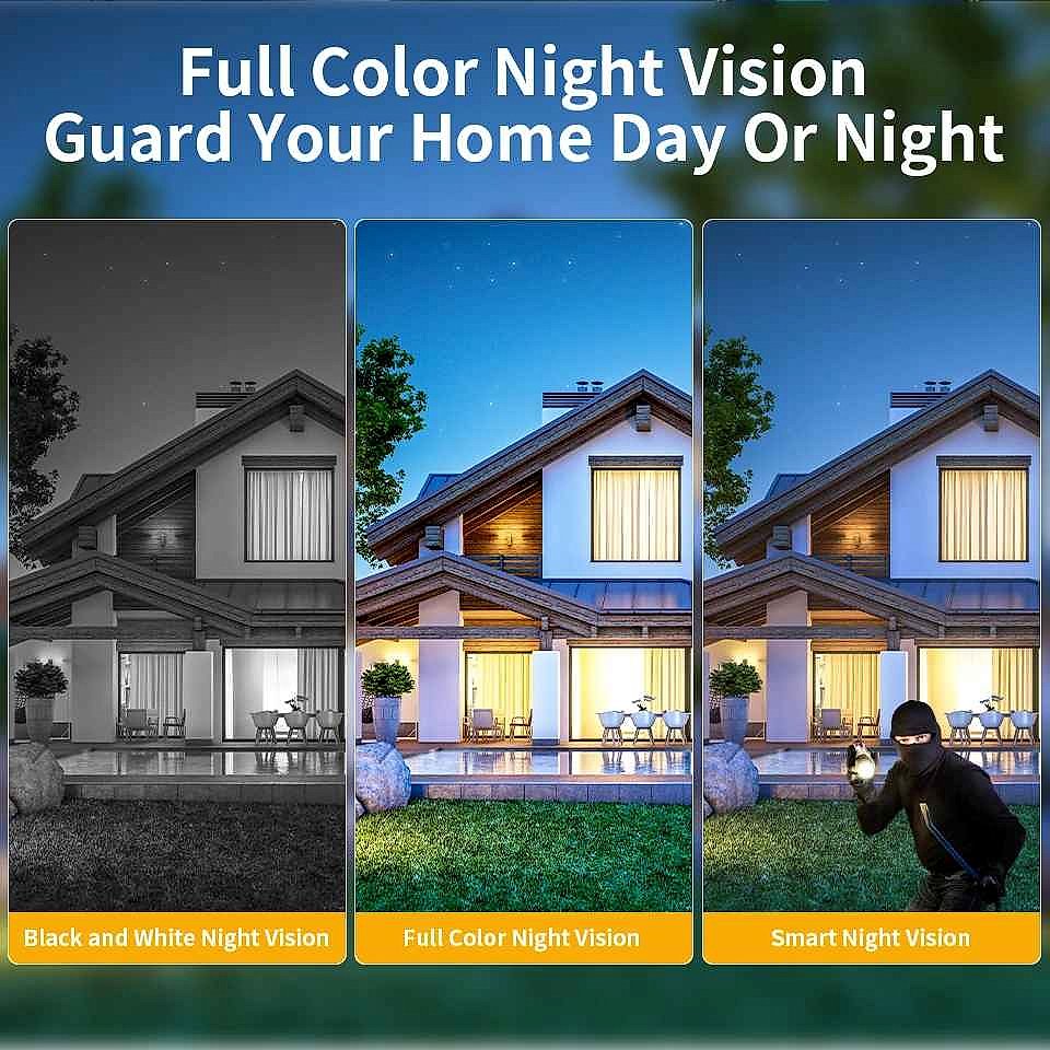 Never Miss a Moment Outside — VSTARCAM Dual Lens Pan/Tilt Security Camera wit... - View 7 of 15 | BigMoetsy