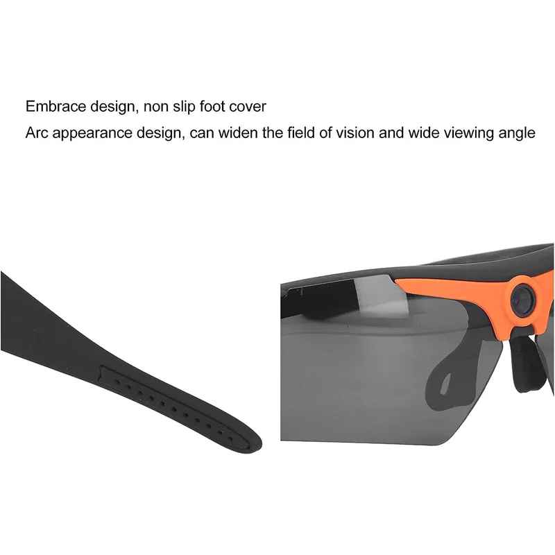 Smart Recording Glasses with 1080p HD Camera and 64GB SD Card for Cycling and... - View 4 of 16 | BigMoetsy