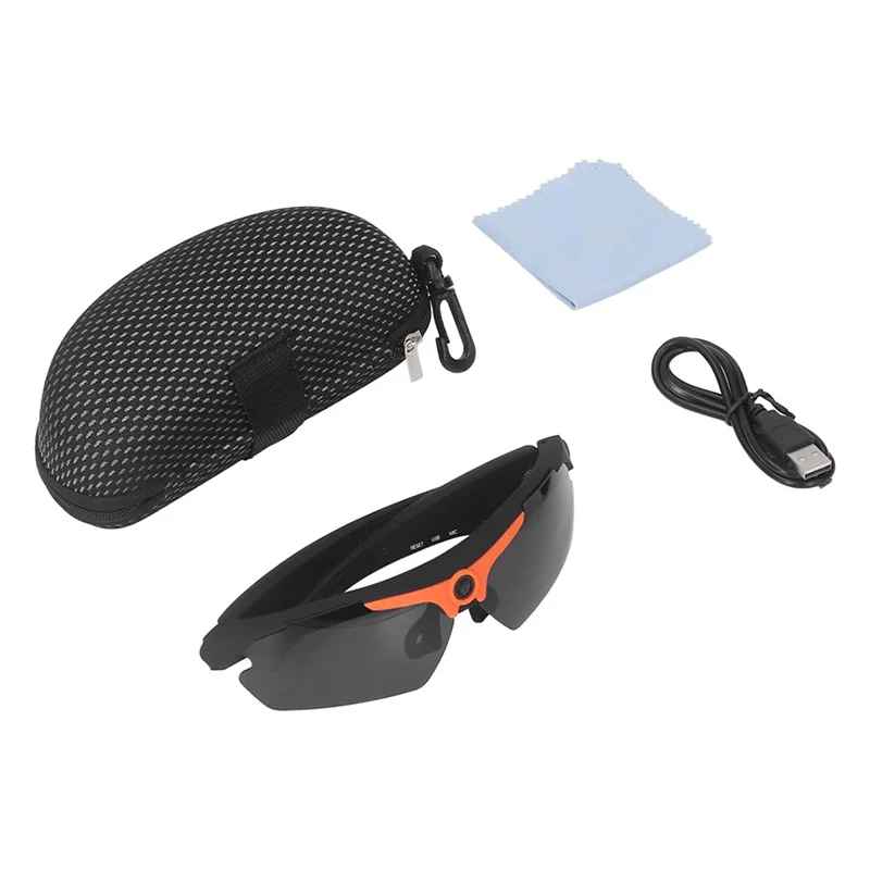 Smart Recording Glasses with 1080p HD Camera and 64GB SD Card for Cycling and... - View 5 of 16 | BigMoetsy