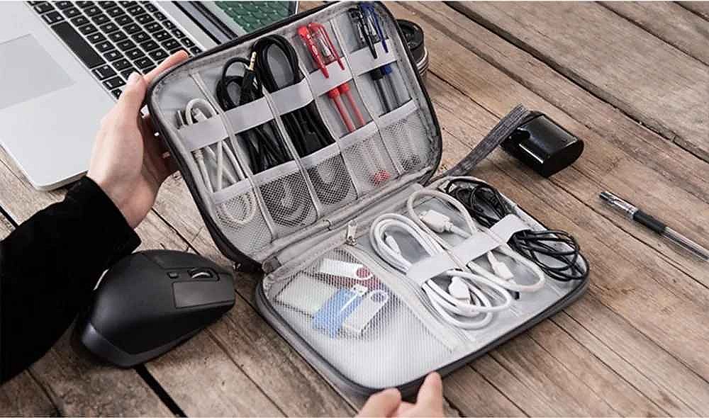 No More Tangled Chaos — Waterproof Electronics Organizer Bag for Every Trip - View 7 of 8 | BigMoetsy