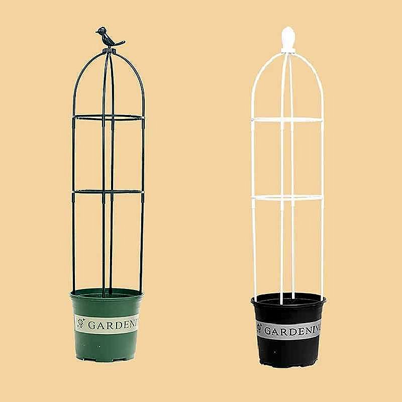 Handcrafted Tangled, Drooping Vines No More — Climbing Plant Trellis & Support Frame Set - View 6 of 10 | BigMoetsy