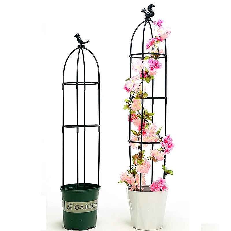 Handcrafted Tangled, Drooping Vines No More — Climbing Plant Trellis & Support Frame Set - View 7 of 10 | BigMoetsy