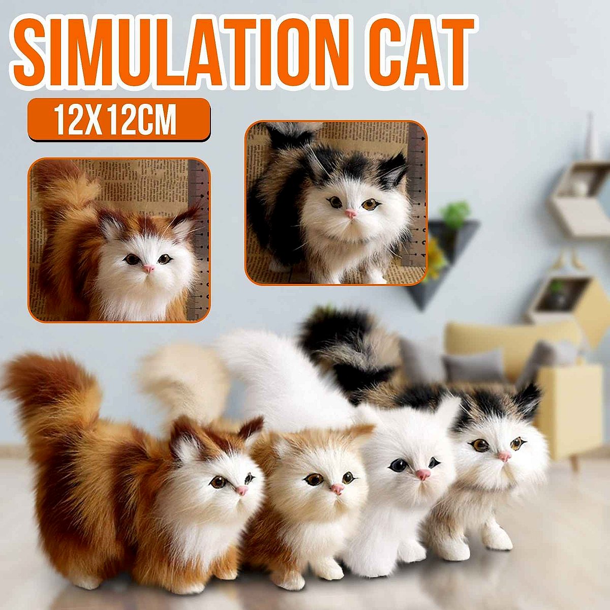 Handcrafted Finding a Gift That Feels Truly Special — Lifelike Handcrafted Plush Kitten - View 2 of 8 | BigMoetsy