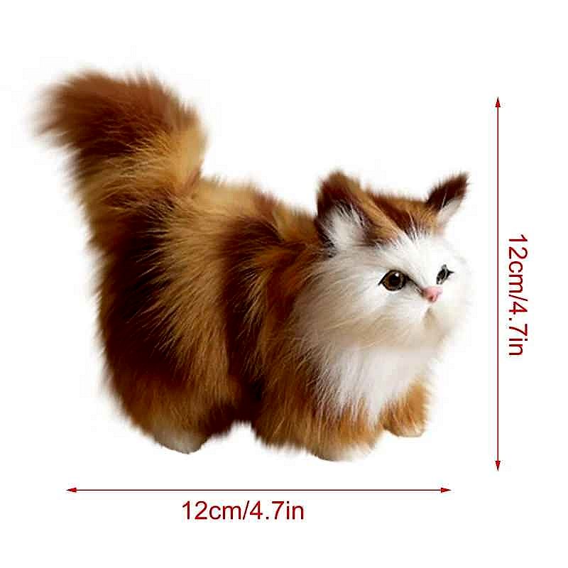 Handcrafted Finding a Gift That Feels Truly Special — Lifelike Handcrafted Plush Kitten - View 6 of 8 | BigMoetsy