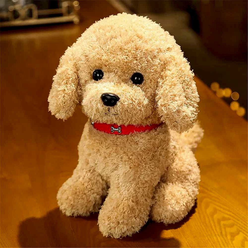 Handcrafted Finally, a Dog That Stays — Handmade Realistic Poodle Plush Figure - View 4 of 14 | BigMoetsy