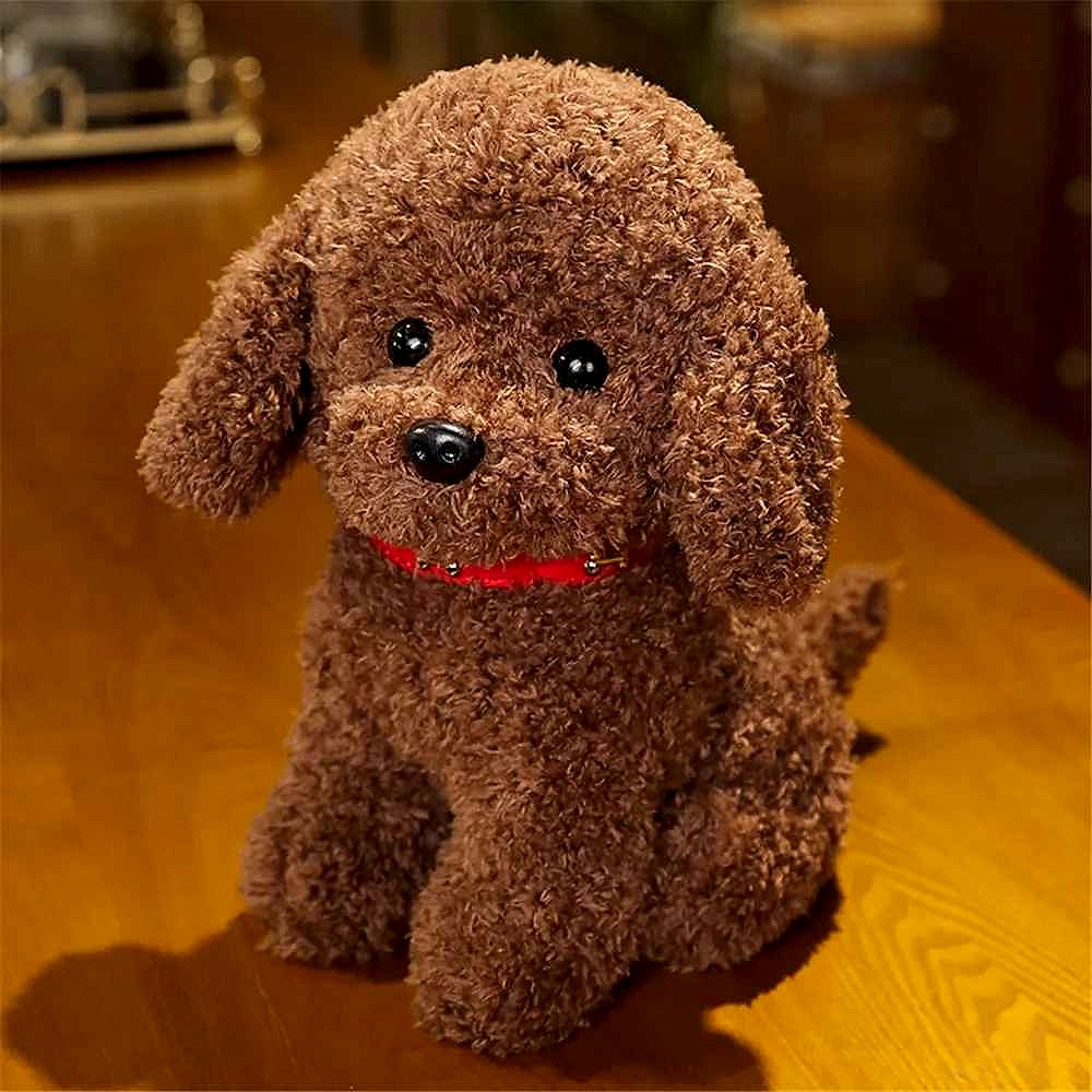 Handcrafted Finally, a Dog That Stays — Handmade Realistic Poodle Plush Figure - View 5 of 14 | BigMoetsy