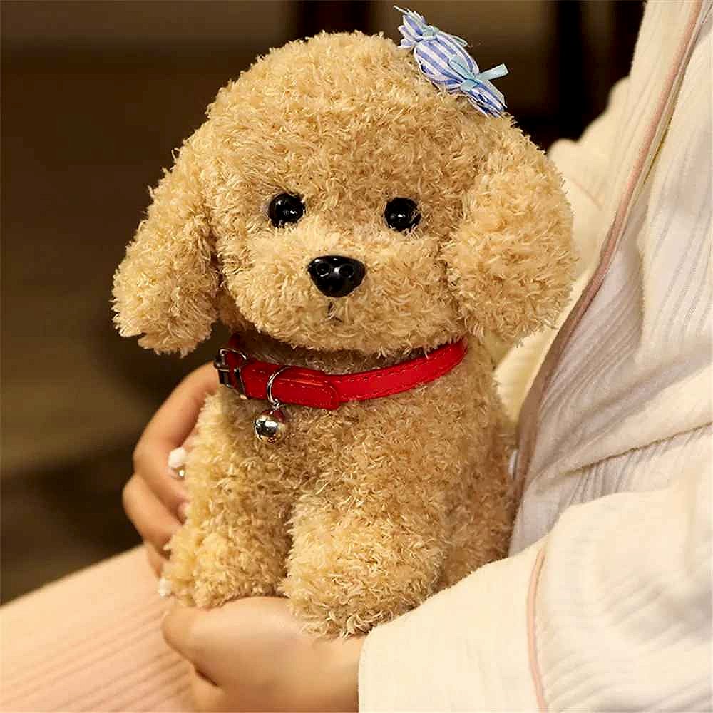 Handcrafted Finally, a Dog That Stays — Handmade Realistic Poodle Plush Figure - View 6 of 14 | BigMoetsy