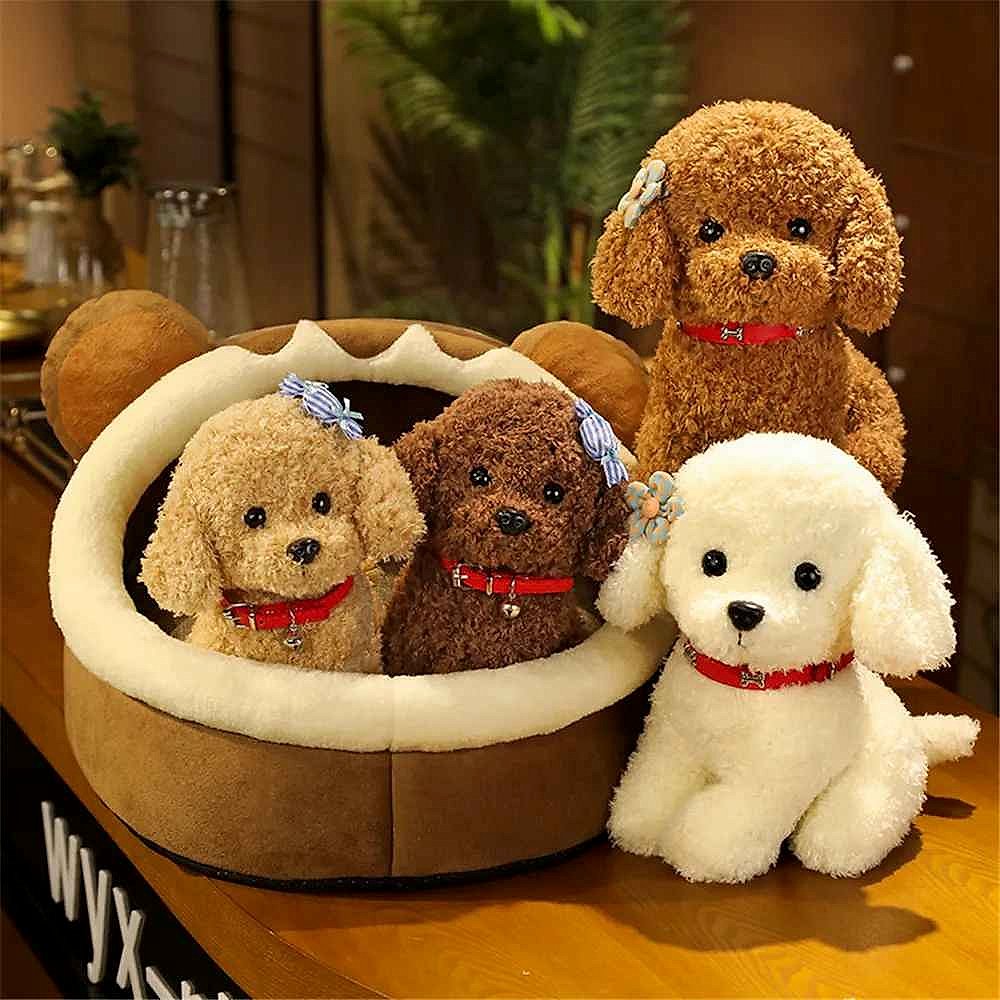 Handcrafted Finally, a Dog That Stays — Handmade Realistic Poodle Plush Figure - View 7 of 14 | BigMoetsy