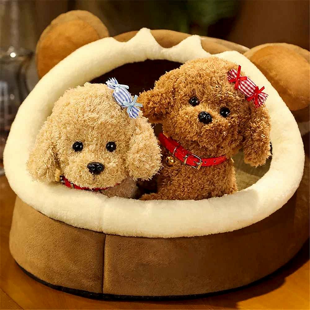 Handcrafted Finally, a Dog That Stays — Handmade Realistic Poodle Plush Figure - View 8 of 14 | BigMoetsy
