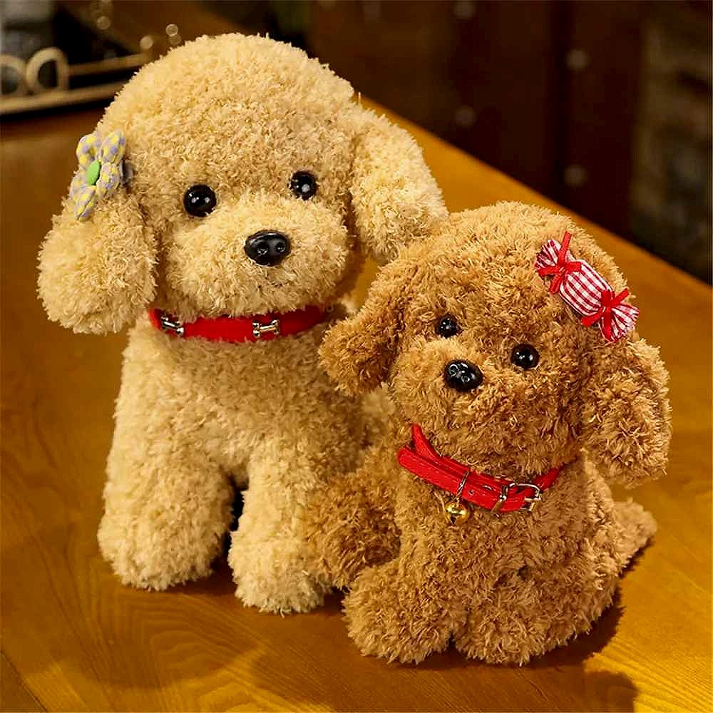 Handcrafted Finally, a Dog That Stays — Handmade Realistic Poodle Plush Figure - View 11 of 14 | BigMoetsy