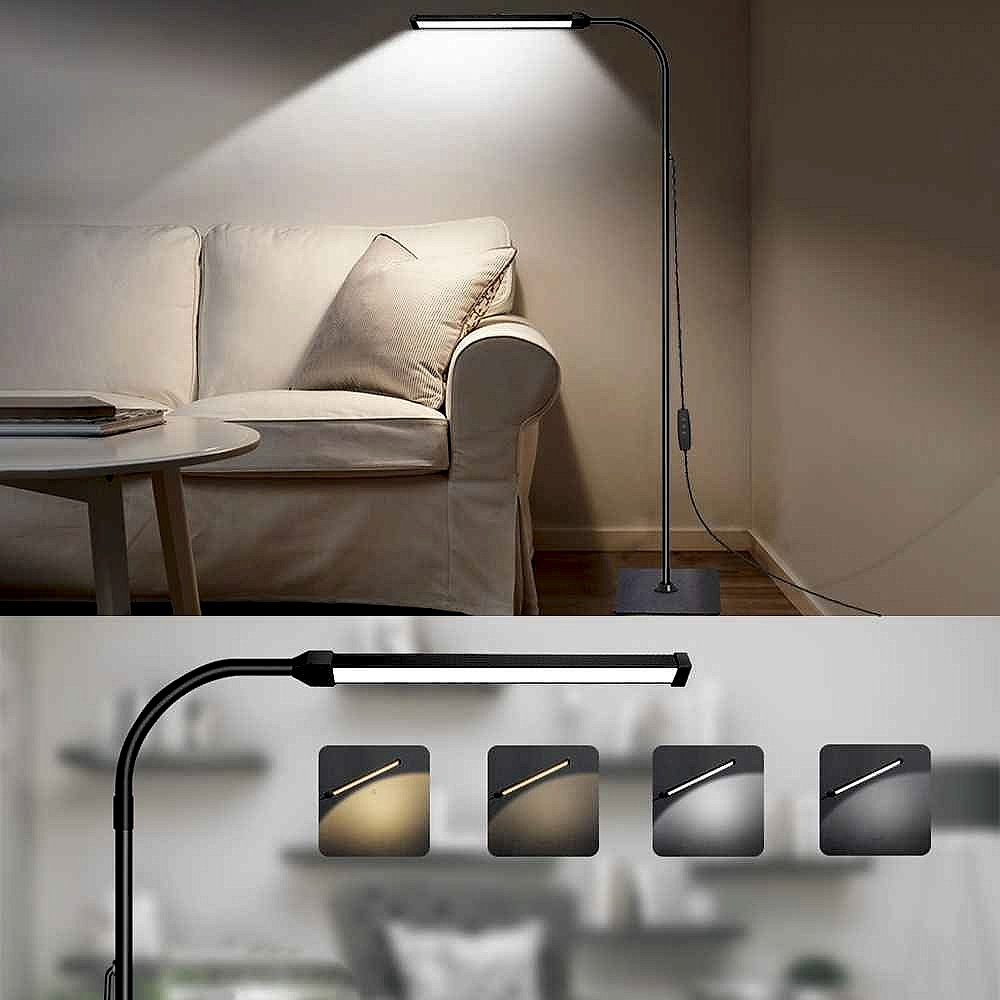 Handcrafted Light Any Corner, Any Way You Want — Adjustable Gooseneck LED Floor Lamp | 10... - View 9 of 12 | BigMoetsy